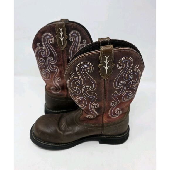 Justin Women’s Gypsy Steel Toe Work Boots Waterproof Work Boots Size 8.5 B - Picture 4 of 11